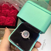 Tiffany&co Large Round Diamond Ring - 4