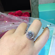 Tiffany&co Large Round Diamond Ring - 6