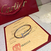 Cartier Nail Bracelet with Diamonds - 4