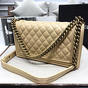 Chanel Leboy lambskin Bag in Apricot 67086 - 3