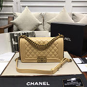 Chanel Leboy lambskin Bag in Apricot 67086 - 2