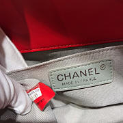 Chanel Leboy lambskin Bag in Red With Silver Hardware 67086 - 2