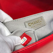 Chanel Leboy lambskin Bag in Red 67086 - 6