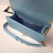 Chanel Leboy lambskin Bag in Blue With Gold Hardware 67086 - 4