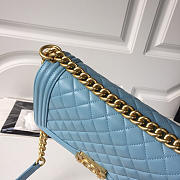 Chanel Leboy lambskin Bag in Blue With Gold Hardware 67086 - 5