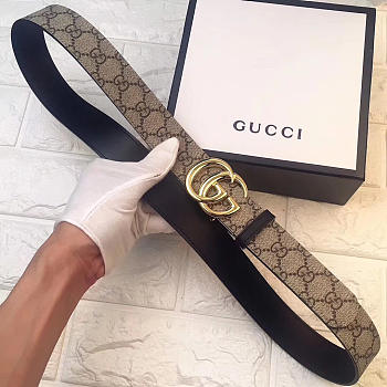 Modishbags classic Gucci belt Gold Hardware