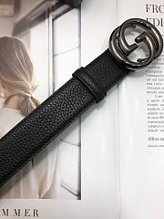 Modishbags Gucci calfskin belt Black Hardware - 3