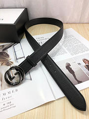 Modishbags Gucci calfskin belt Black Hardware - 5