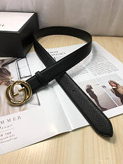 Modishbags Gucci calfskin belt Gold Hardware - 5