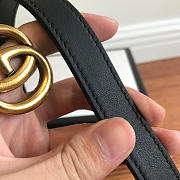 Modishbags Gucci calfskin belt in Gold Hardware 2.0cm - 5