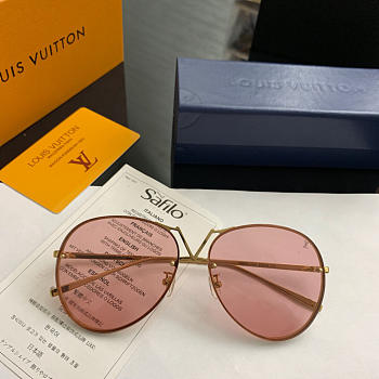  LV ladies round frame sunglasses