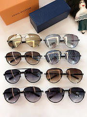 LV plaid sunglasses - 4