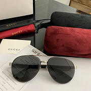 Gucci round frame sunglasses - 1