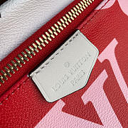 LV original BUMBAG pocket M44611 red and pink - 6