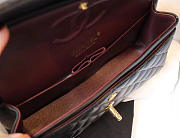 Chanel Imported Original Lambskin Black Gold Hardware Size 23 - 6