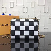 LV original bag 53023 white plaid - 3