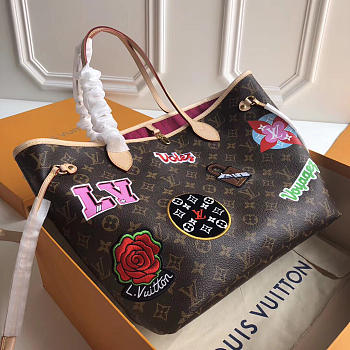 LV Neverfull Medium Tote Handbag M43988