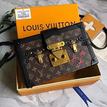  Lv Petite Malle Monogram Box bag