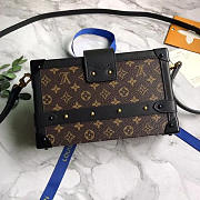  Lv Petite Malle Monogram Box bag - 5