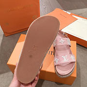 lv sandals pink - 4
