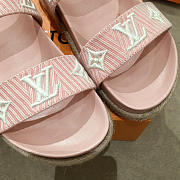 lv sandals pink - 2