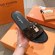 lv slippers brown - 5