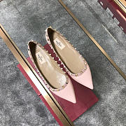 Valentino-Classic rivet single shoes light pink - 4