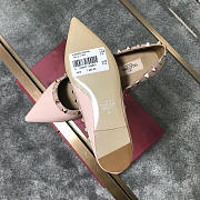 Valentino-Classic rivet single shoes light pink - 2