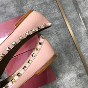 Valentino-Classic rivet single shoes pink - 6