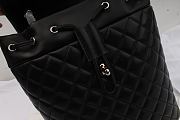  Chanel Urban Spirit Quilted Lambskin Backpack Black Gold Hardware 170302 VS04228 - 5