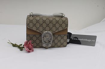 Modishbags Dionysus Blooms Small Bag In brown 421970