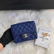 CHANEL flap bag cf 1115 with gold hardware - 5
