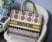 Dior Book Tote Bag Large Animal world Red Size 41.5 x 38 x 18cm - 6