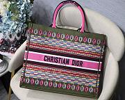 Dior Book Tote Bag Large Animal world Red Size 41.5 x 38 x 18cm - 2