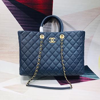 Chanel A93525 Prismatic calfskin shopping bag 