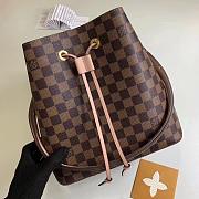 LV N40213 Bucket Bag Brown - 1