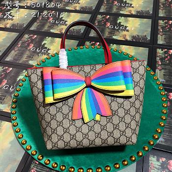 Gucci  Bow shopping bag 