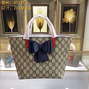 Gucci  Bow shopping bag  - 3