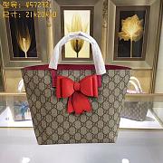 Gucci  Bow shopping bag  - 2