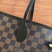 LV Original Neverfull Shopping Bag M41603 With Pink GM - 5