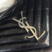 YSL Classic embroidered thread V-grain camera bag - 2