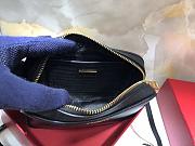 Prada Cross pattern Leather Crossbody Bag 1BH036 - 3