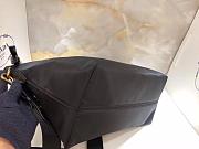  Prada nylon cloth with leather shopping bag 1BA104 - 4