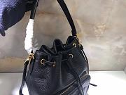  Prada Hand / shoulder / crossbody bag Litchi grain leather 1BH038 - 2