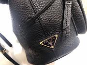  Prada Hand / shoulder / crossbody bag Litchi grain leather 1BH038 - 4
