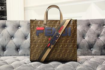 Fendi Double F Shopping Bag 