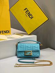  Fendi flip-top messenger handbag small - 5