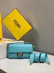 Fendi flip-top messenger handbag medium - 5