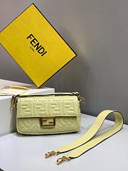 Fendi flip-top messenger handbag medium - 2