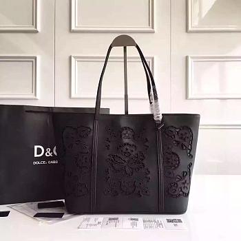 Dolce & Gabbana shopping bag black